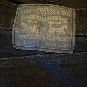 Black Levi’s jeans waist 33 length 34